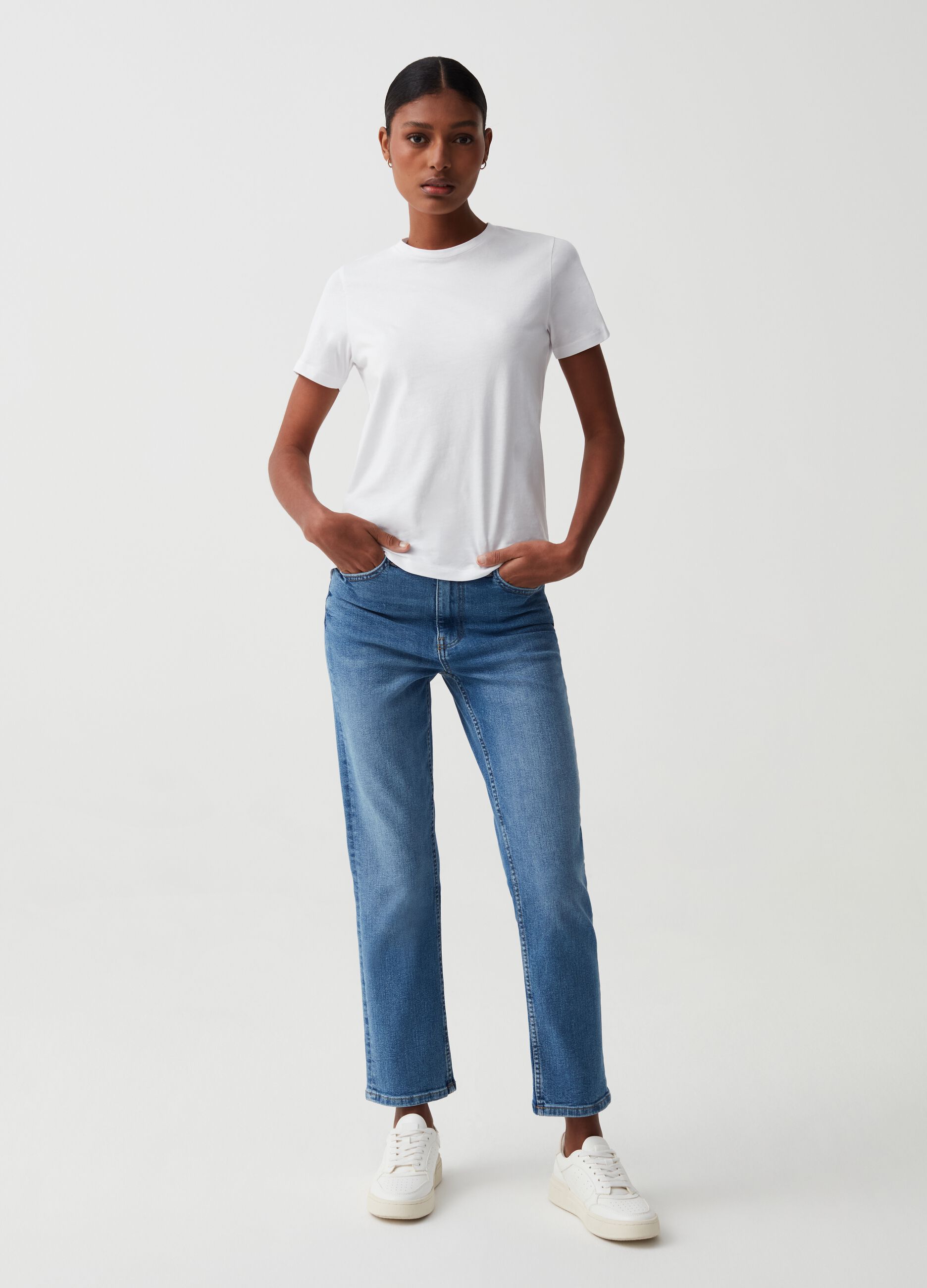 Regular-fit jeans with five pockets