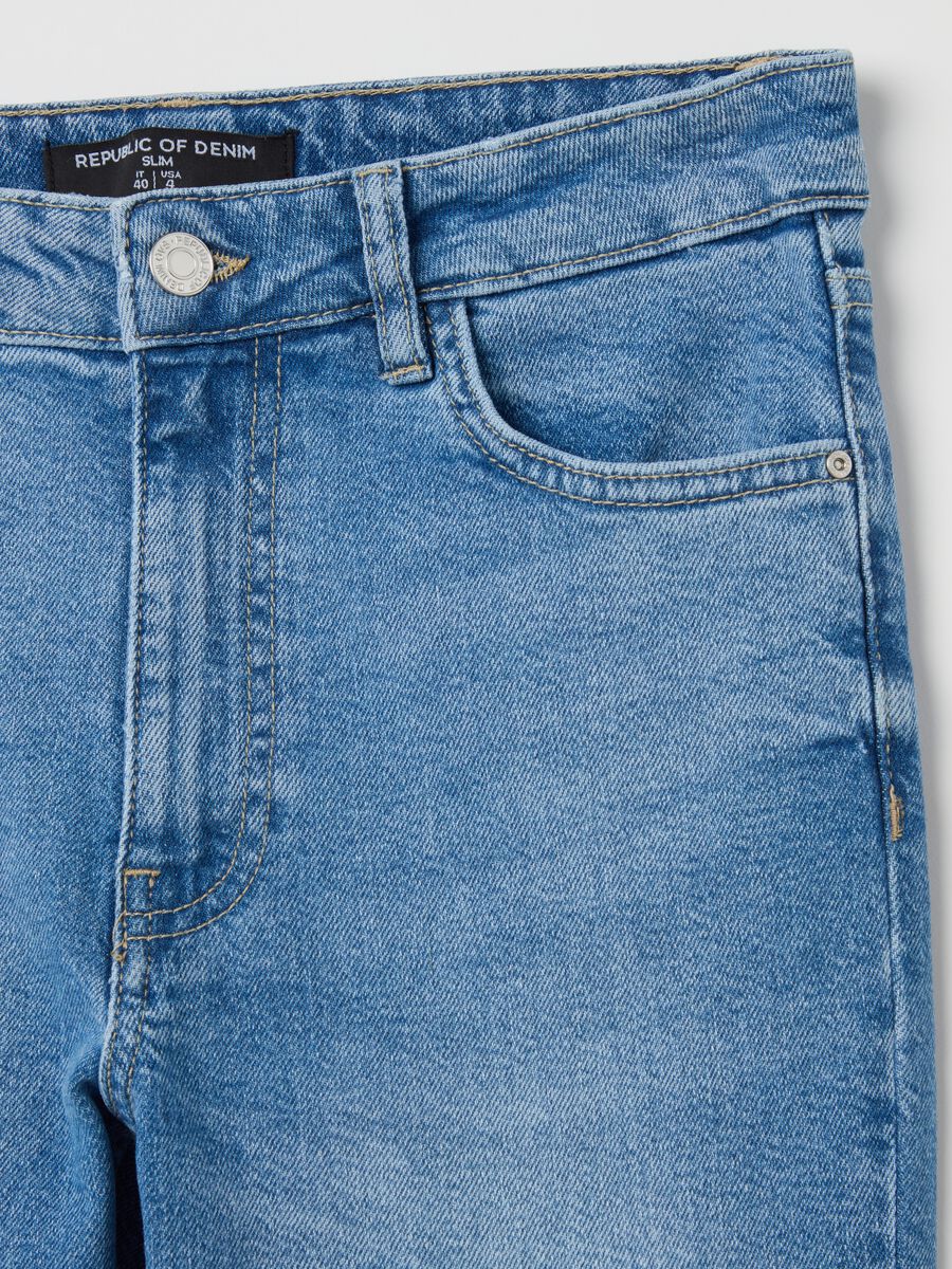 Slim-fit cropped jeans_5