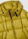 The Iconic Puffer yellow ochre jacket with removable hood_5