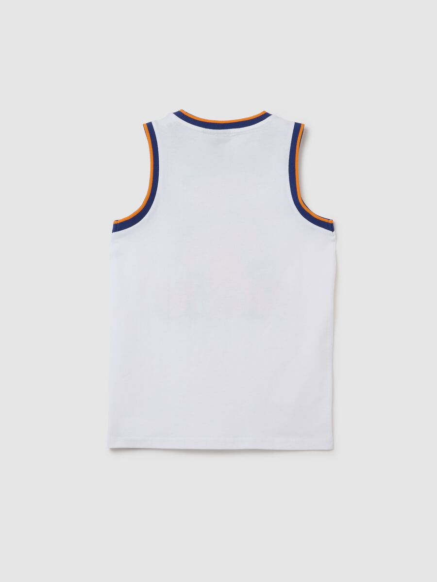 White New York Knicks OVS Kids Vest_1