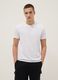 White pure cotton short-sleeve T-shirt_1