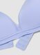 Blue triangle bra with lace detail_5