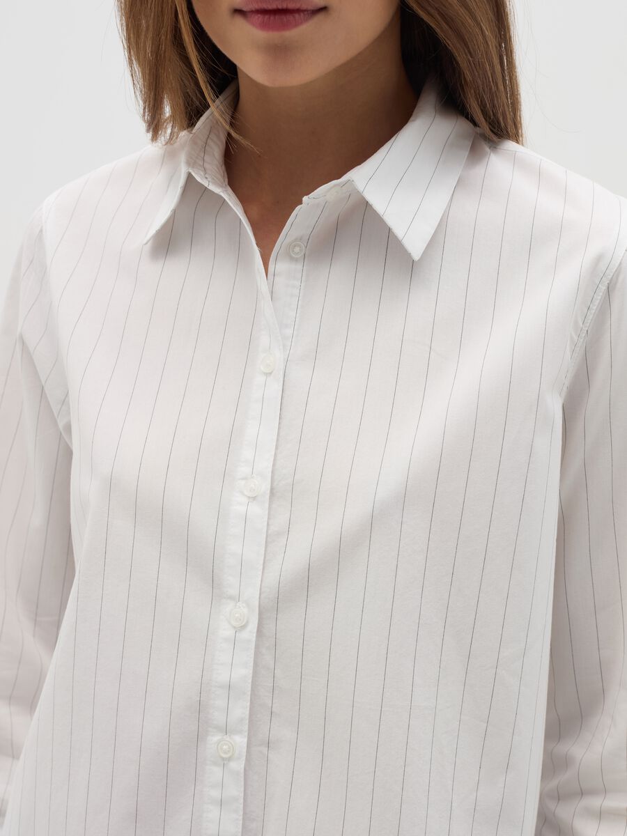 Striped cotton shirt_3