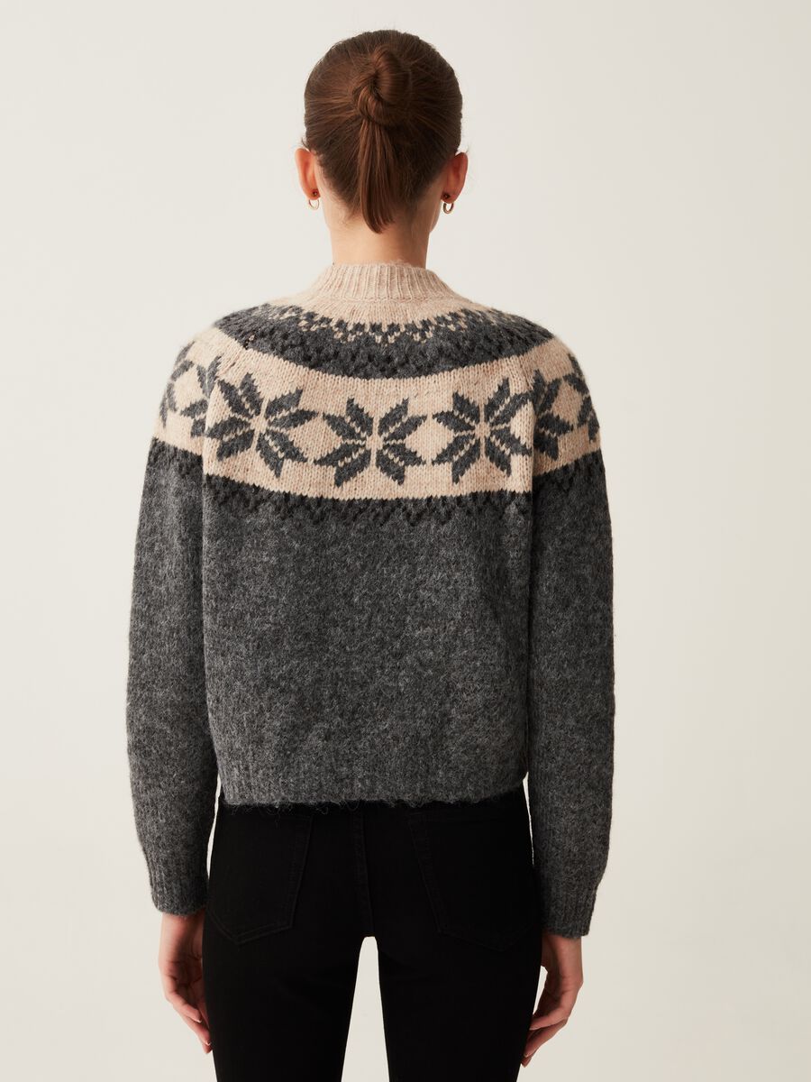 Pullover con disegno norvegese jacquard_2