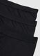 Pack of three black microfiber boxer shorts_1