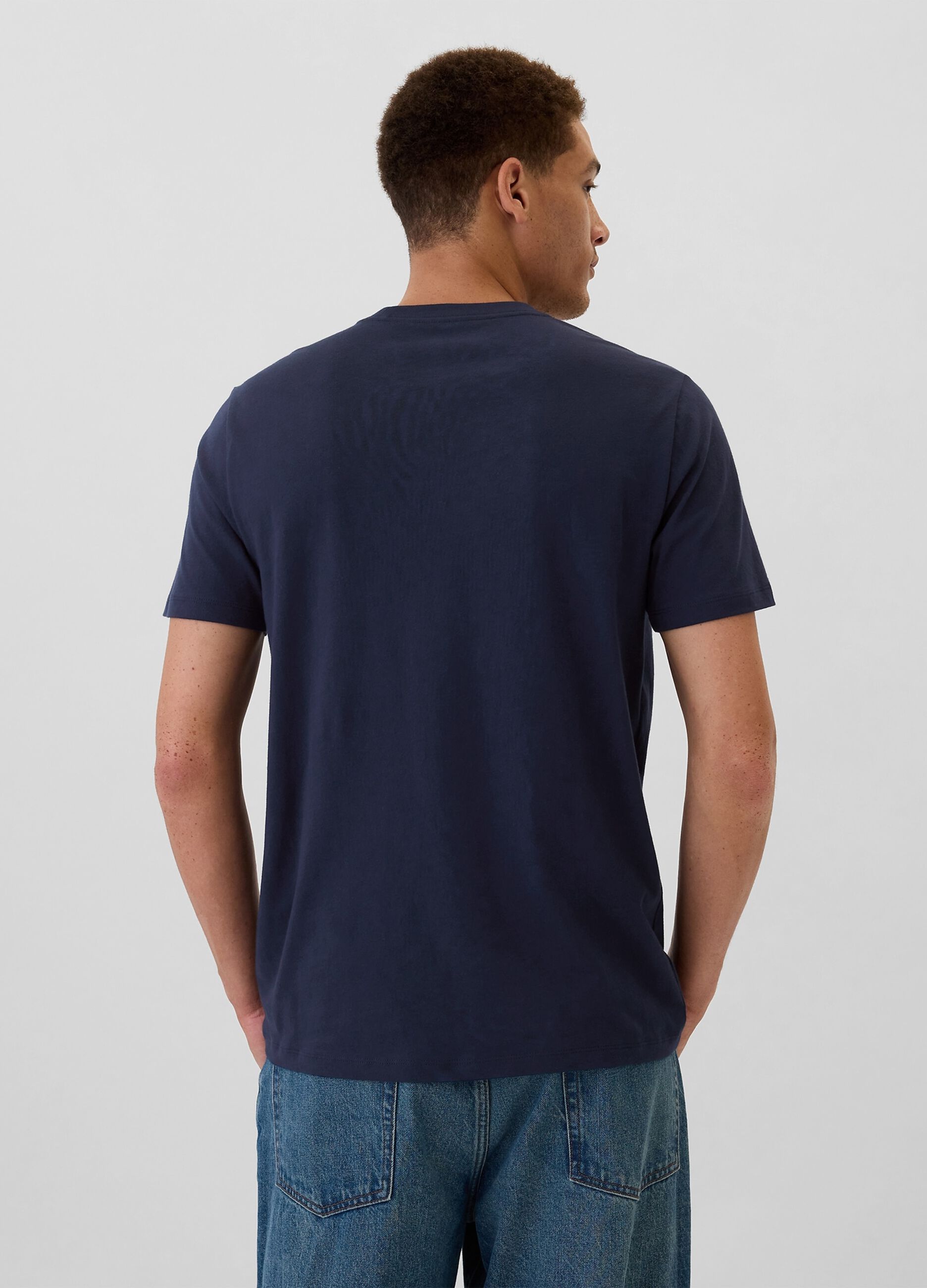 Blue T-shirt with GAP logo