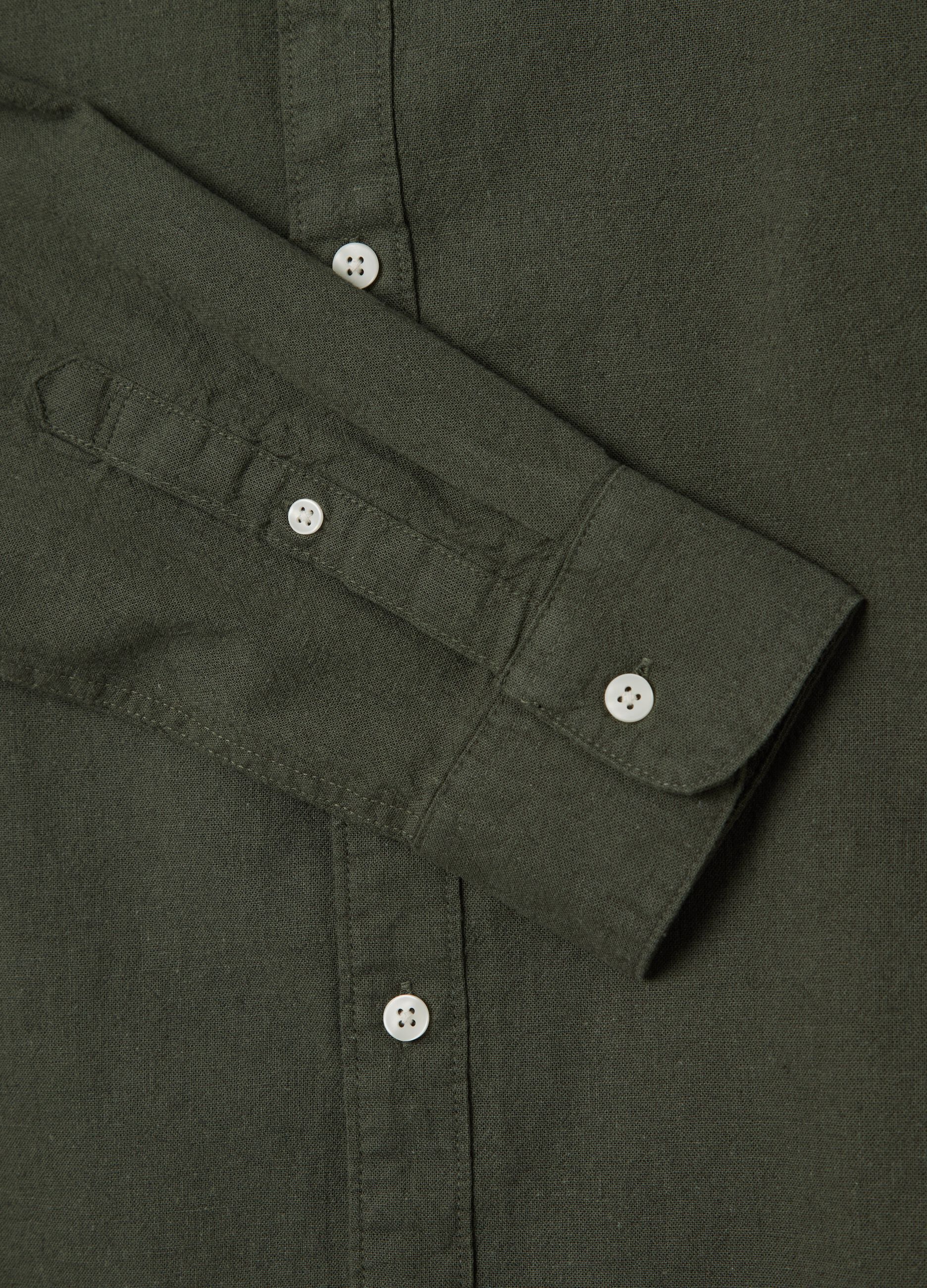 B.Angel Long Sleeve Green Shirt