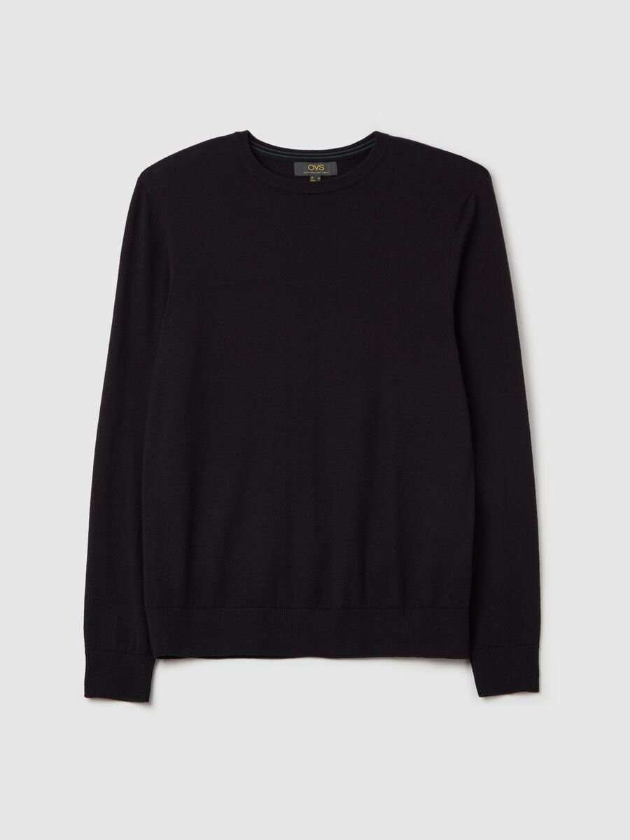 Round neck pullover_4