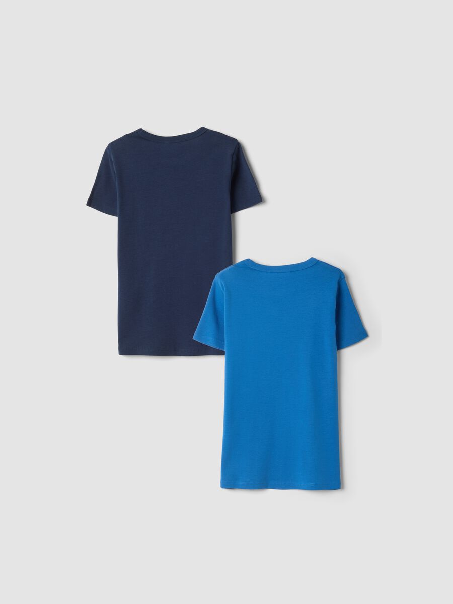 2-pack of blue organic cotton crew-neck T-shirts_1