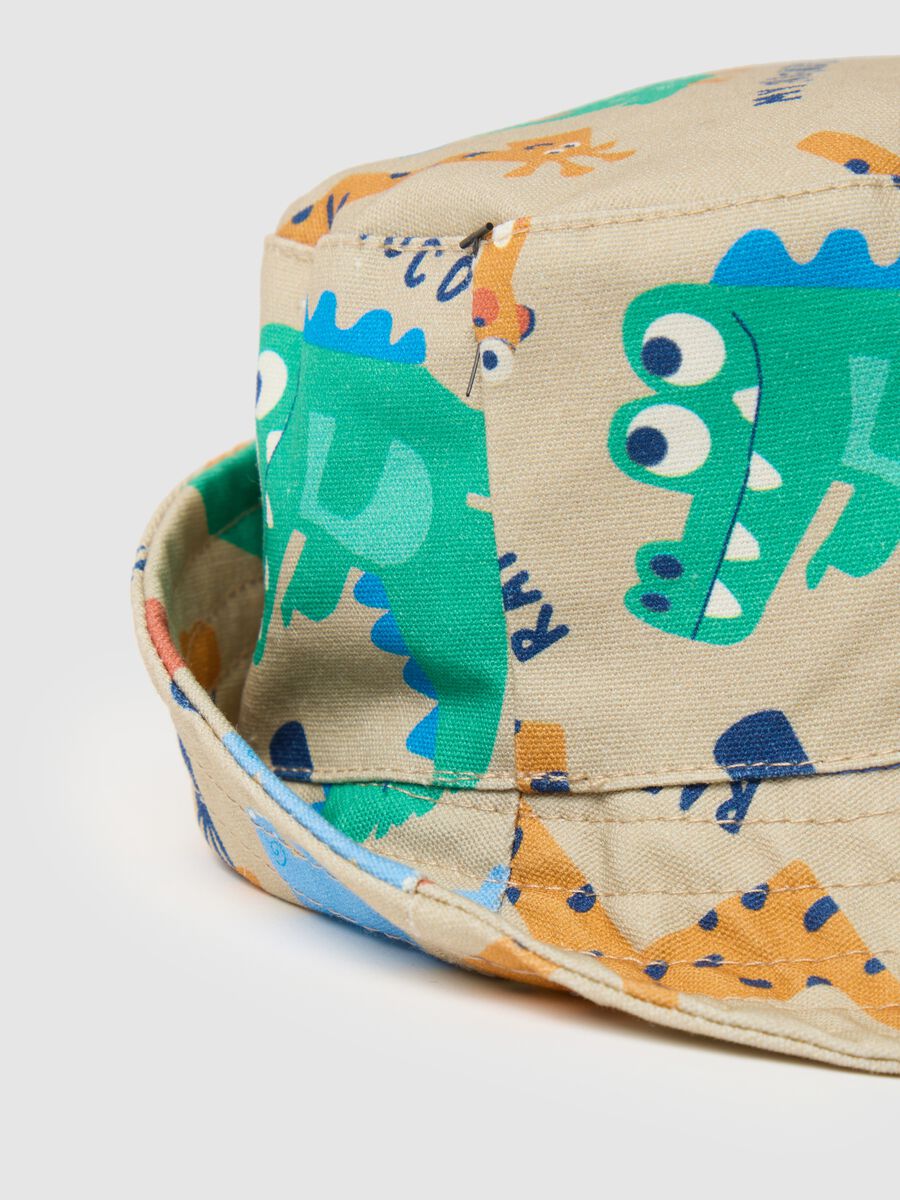 Child's hat in multicoloured pure cotton_2