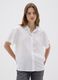 Women's White Viscose Shirt_0