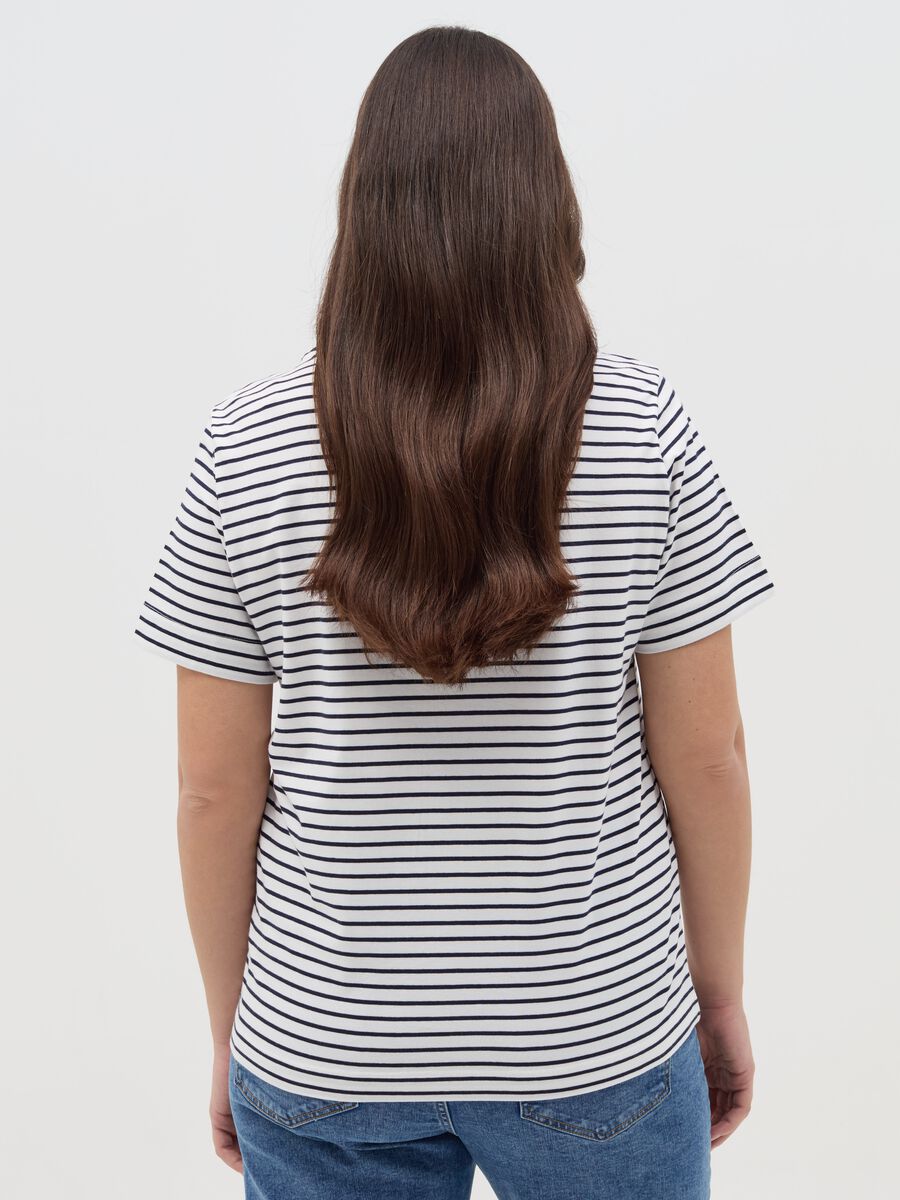 Curvy MYA stretch cotton T-shirt_3