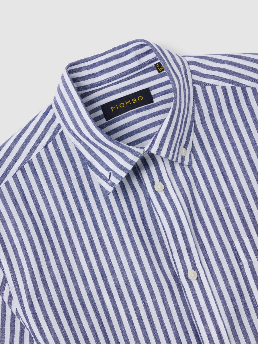 Men's multicolour pure cotton regular fit shirt_5