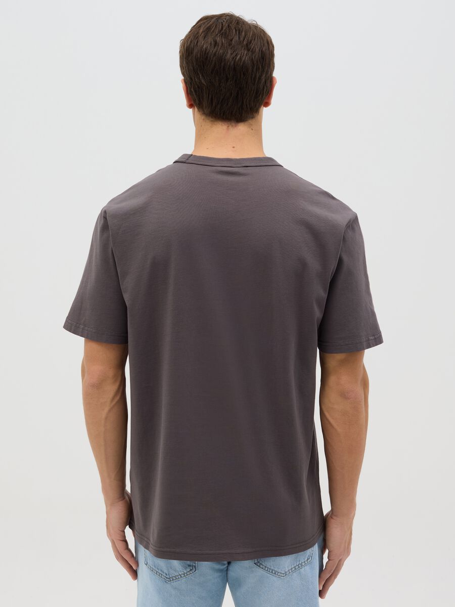 Grey Cotton T-shirt_2