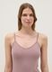 Pink Stretch Cotton Vest Regular Fit Deep V_1
