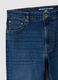 Jeans in denim blu in cotone elasticizzato slim fit_5