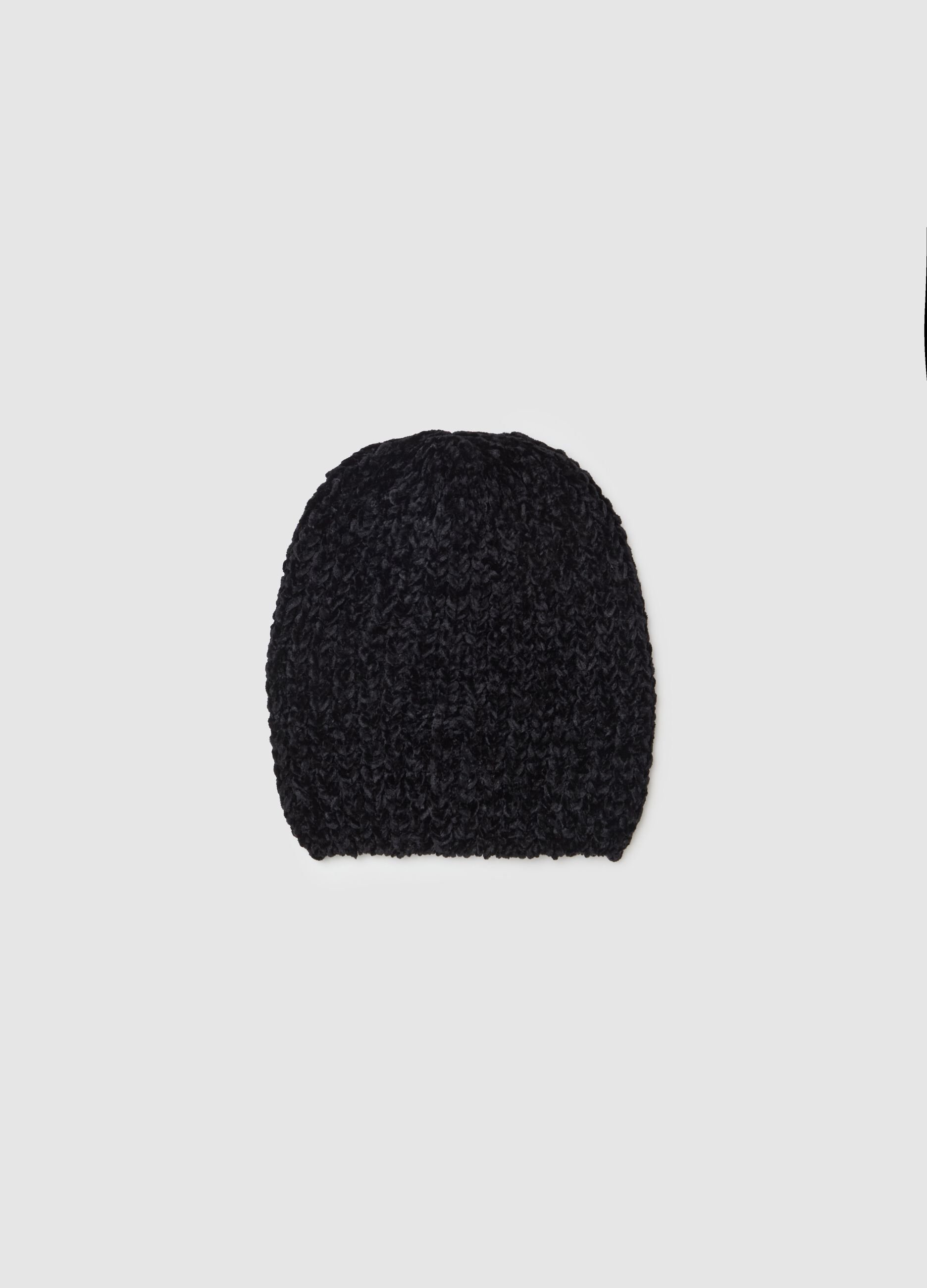 Chenille hat