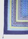 Blue pure cotton printed sarong_2