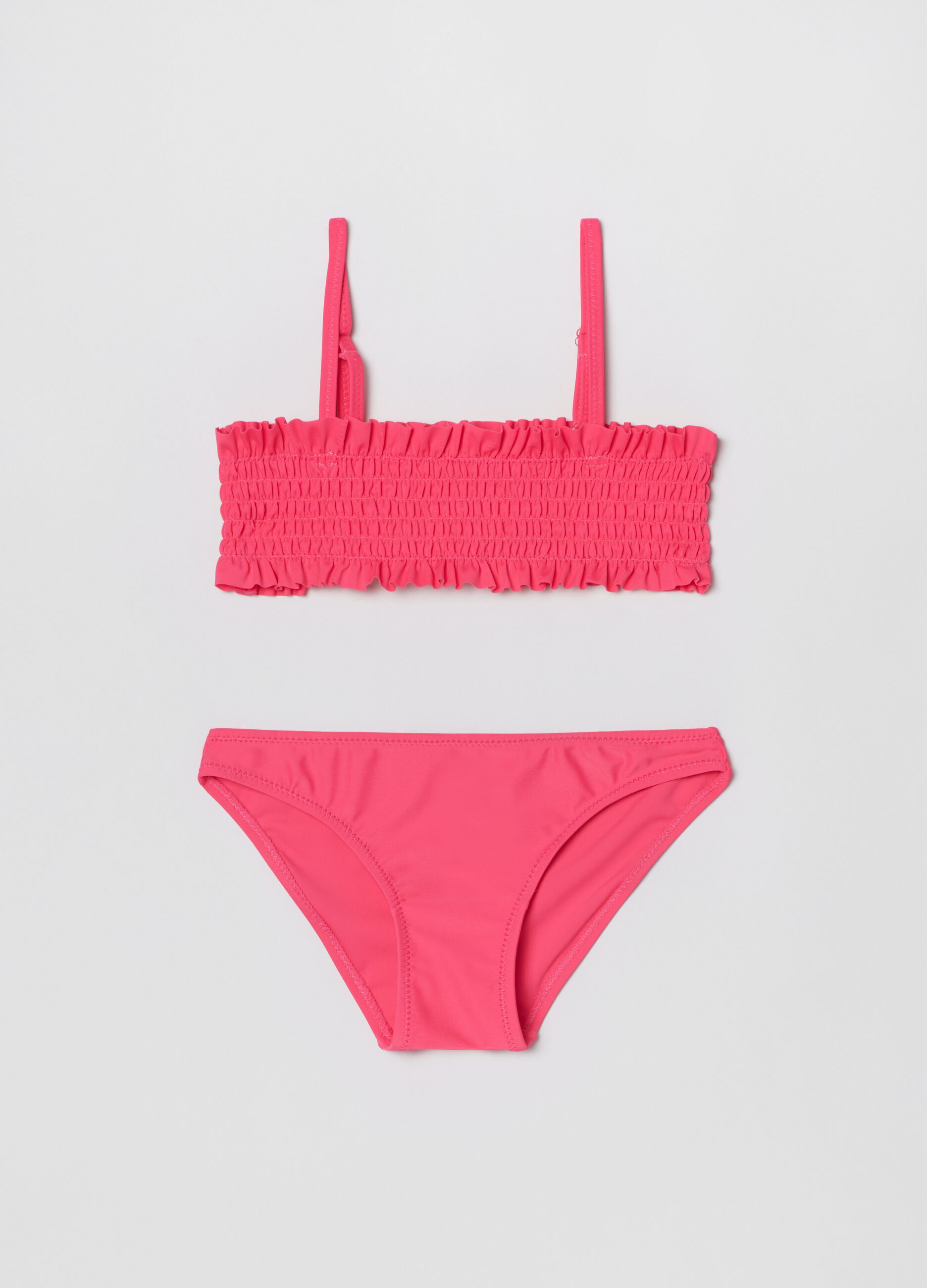 Bikini con punto smock_0
