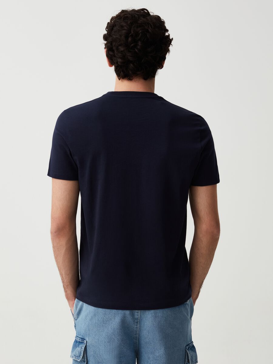 Organic cotton T-shirt with round neck_2