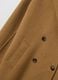 Brown wool blend regular fit coat with buttons_5