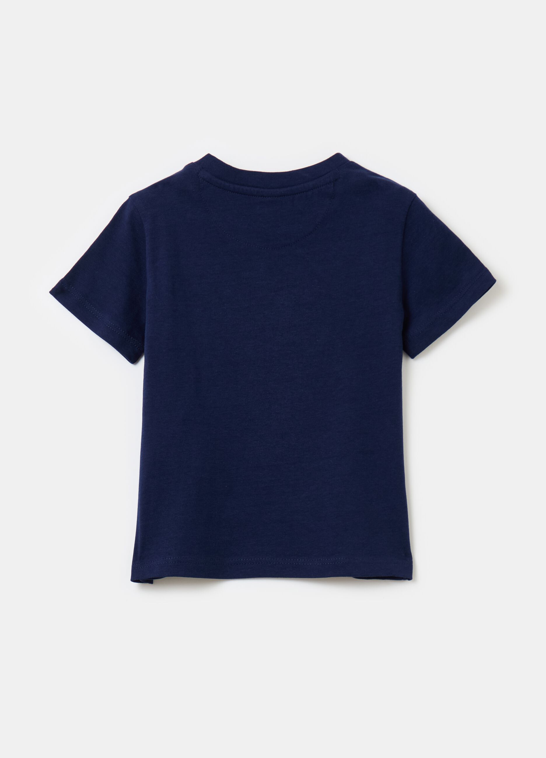 Cotton T-shirt with embroidery