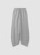 Jogger grigi in misto cotone barrel fit_0