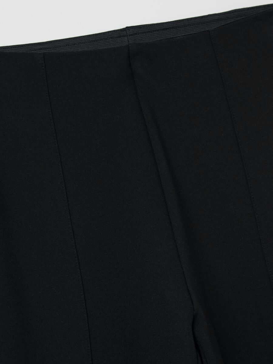 Cigarette trousers in Milano stitch_5