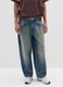 Low-rise blue jeans in pure cotton denim_2