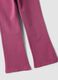 White and pink pure cotton jogging set with kitten print for girls_3