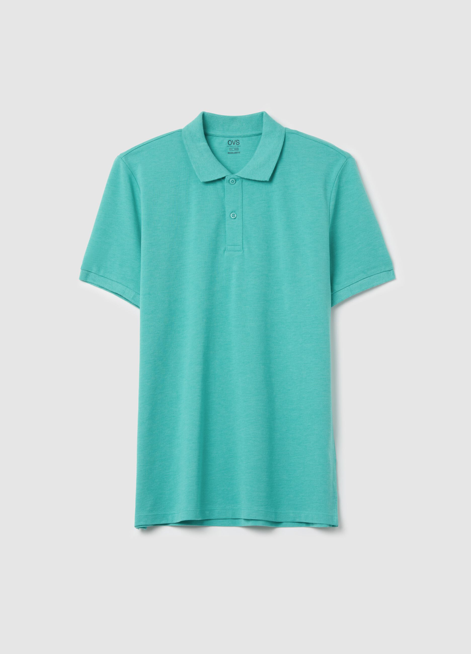 Regular-fit polo shirt in cotton