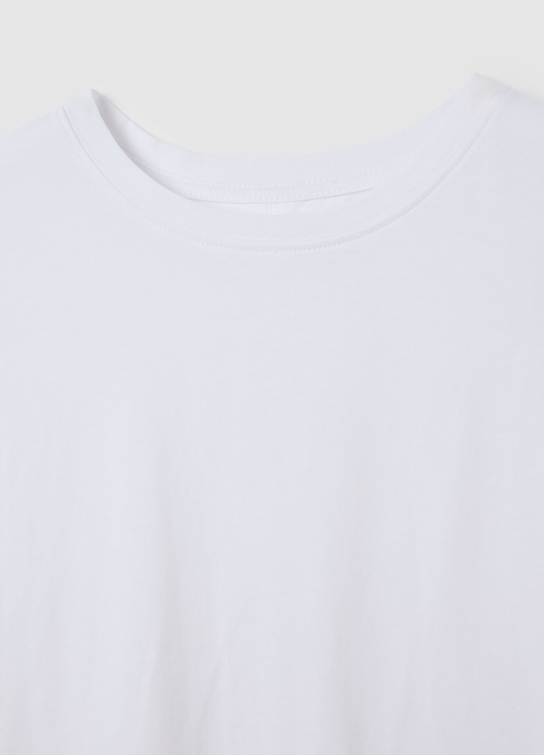 White Cotton Sports T-shirt ALTAVIA STUDIO