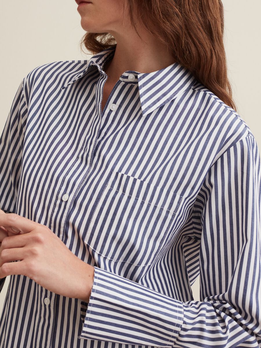 Camicia in cotone con tasca_3