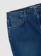Men's Regular Fit Blue Denim Jeans_5