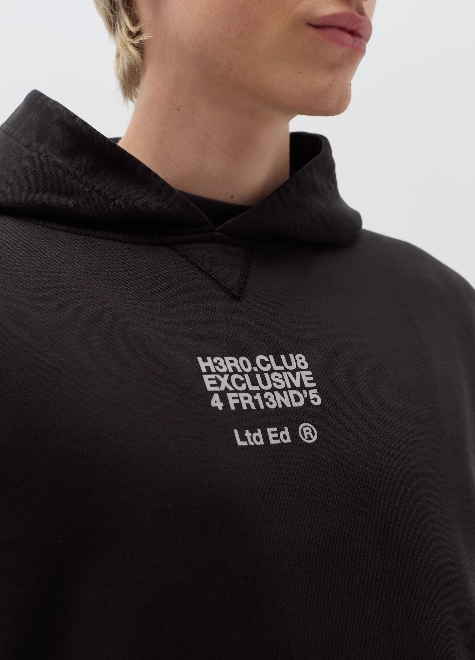 Hoodie with print