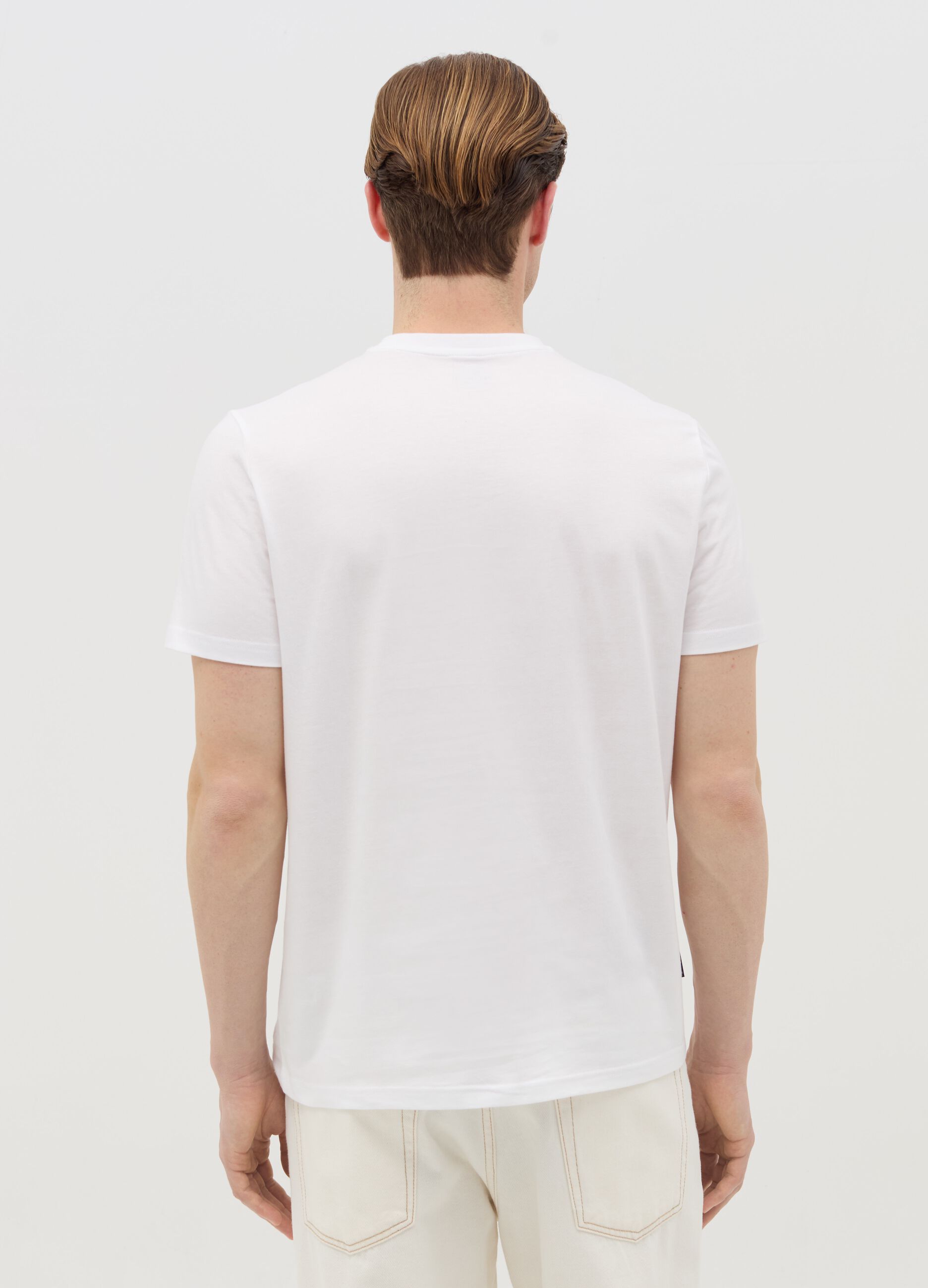 Cotton T-shirt with "Florence" print