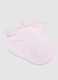 Twin Pack of Elasticated White Cotton Baby Short Socks_1