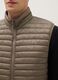 Brown ultra-lightweight regular fit gilet without hood_3