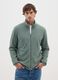 Green fleece with full zip_1