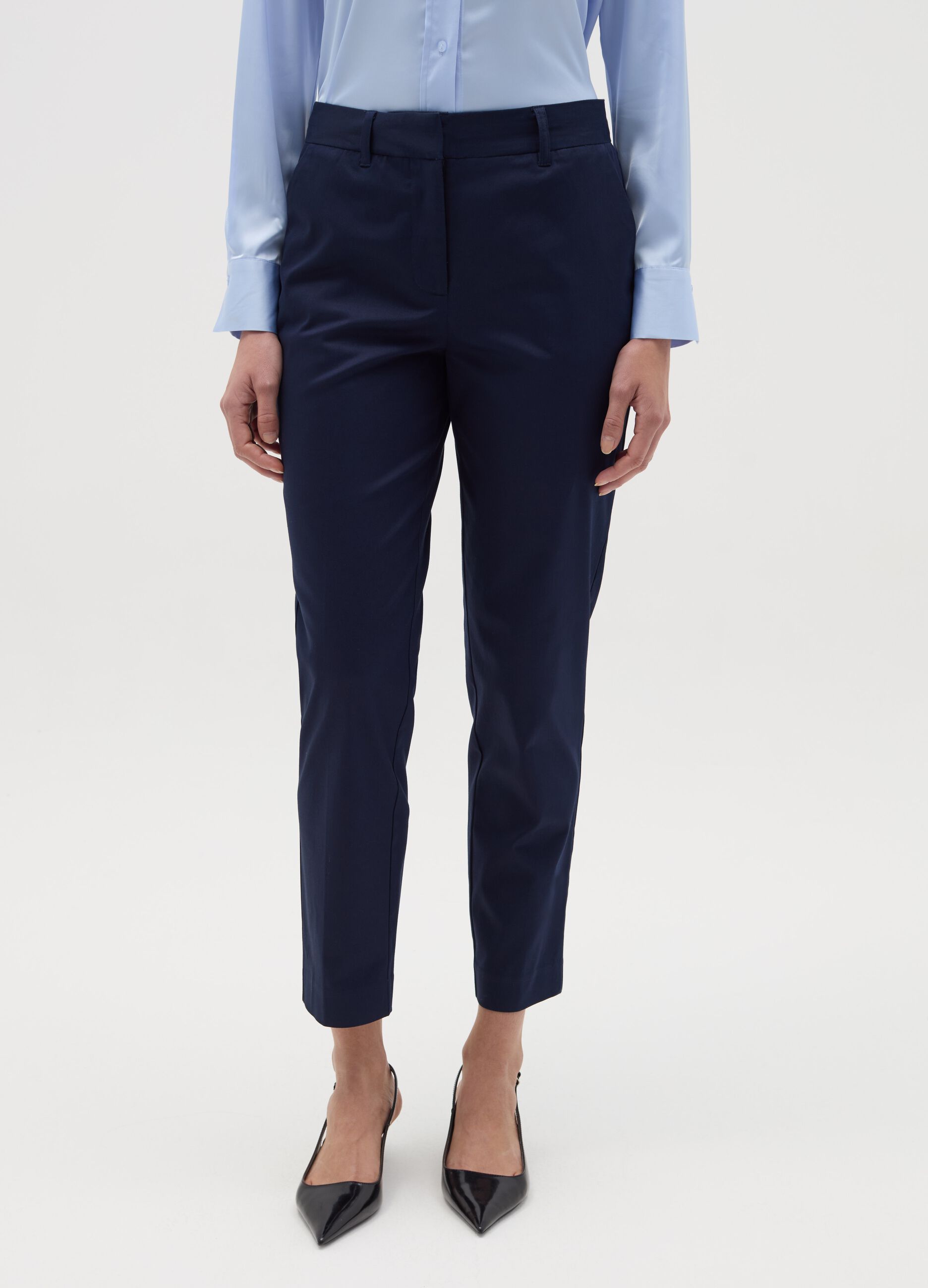 Stretch chino trousers