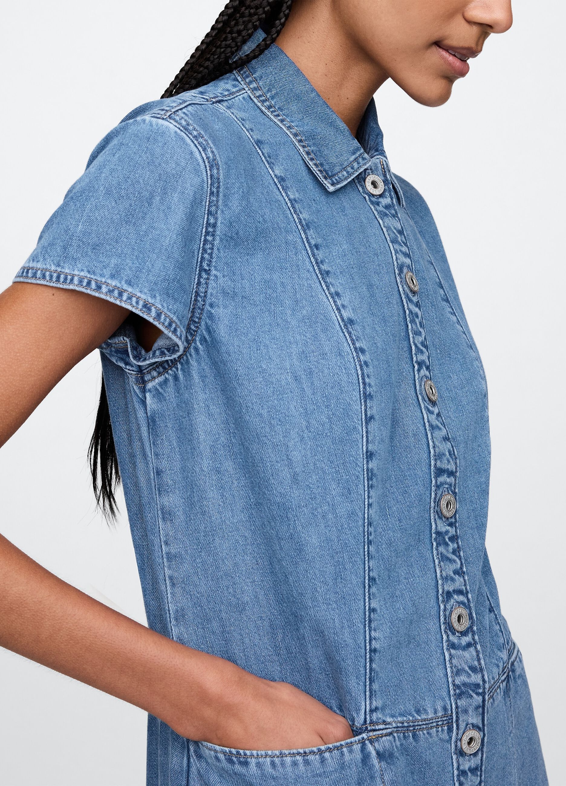 Gap Denim Dress with Buttons