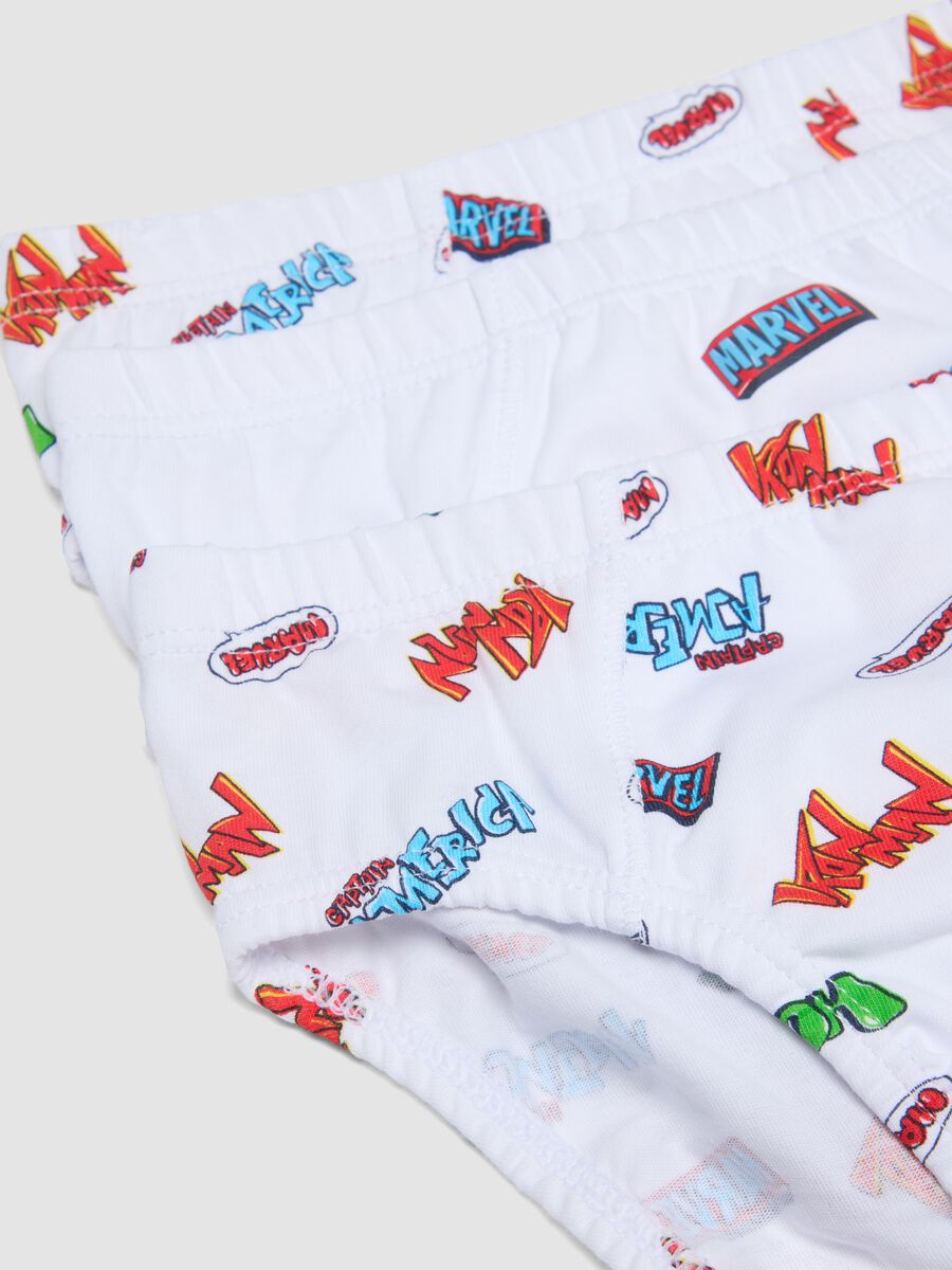 Multipack of five multicolour organic cotton briefs_3