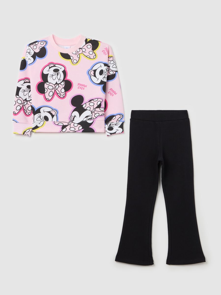 Jogging set with Minnie Mouse print_0