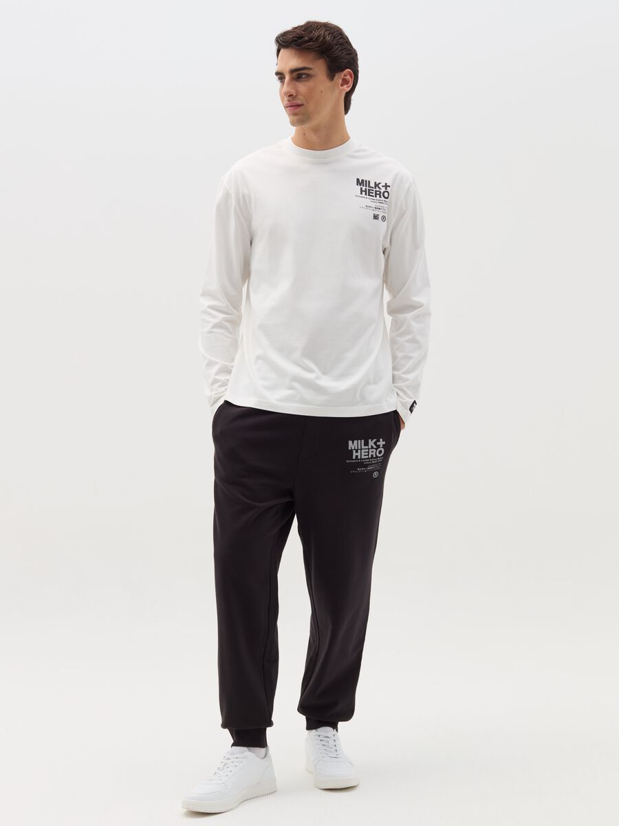 Long-sleeved T-shirt with print_1