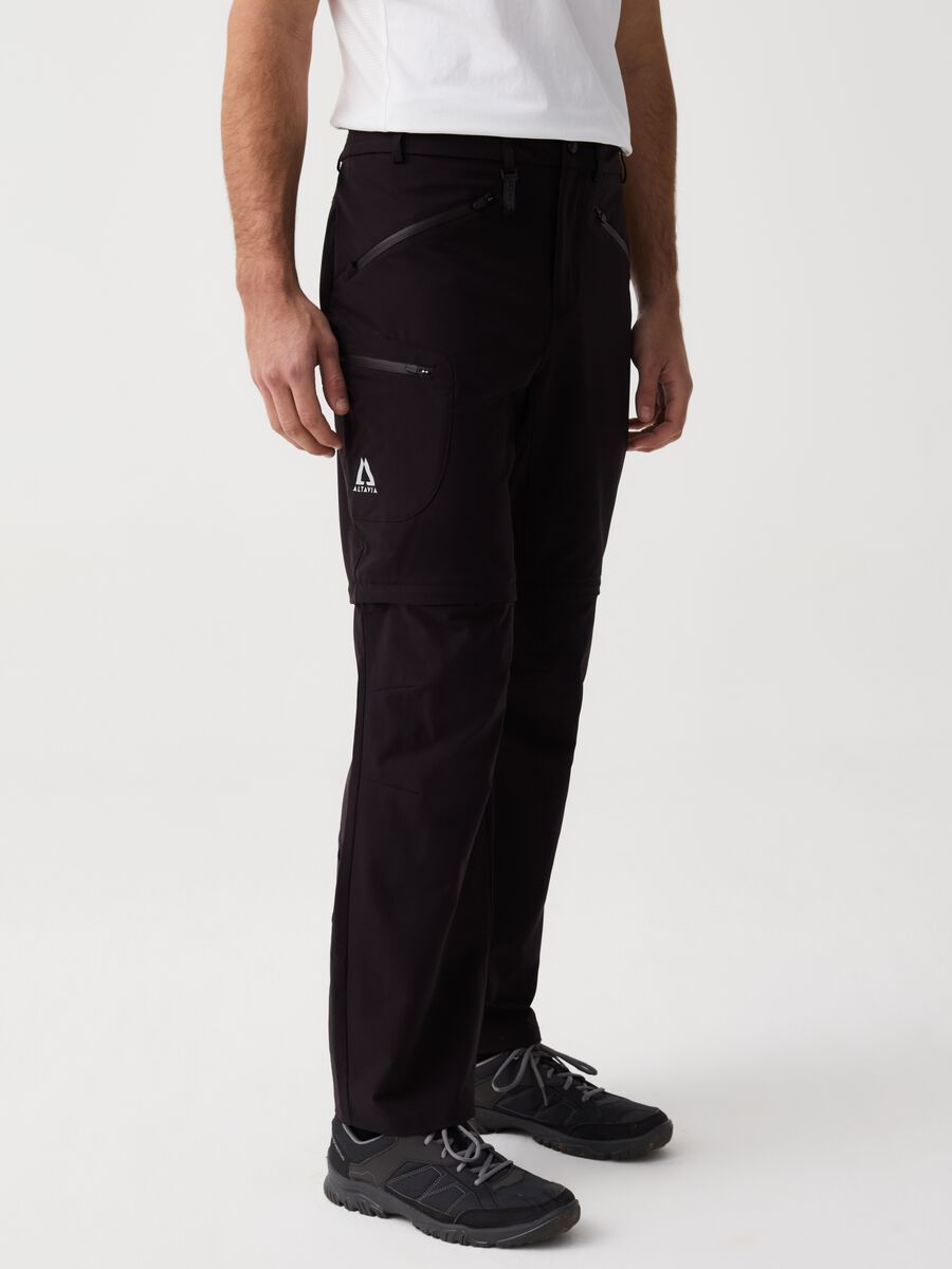 Altavia convertible hiking trousers with zip_2