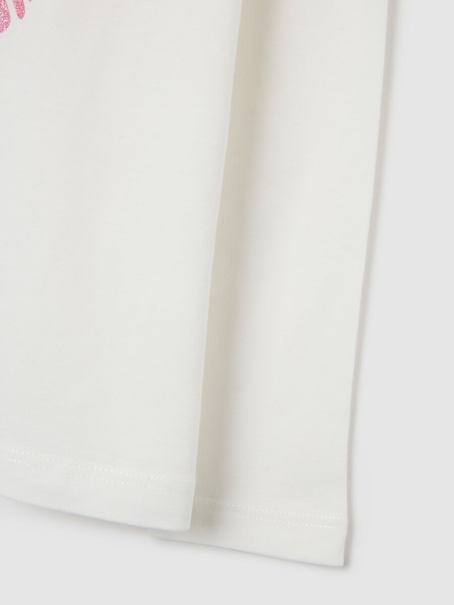 Girls' Long Sleeve White T-Shirt_3