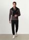 Men&rsquo;s grey long-sleeve T-shirt in 100% organic cotton with crew neck_1