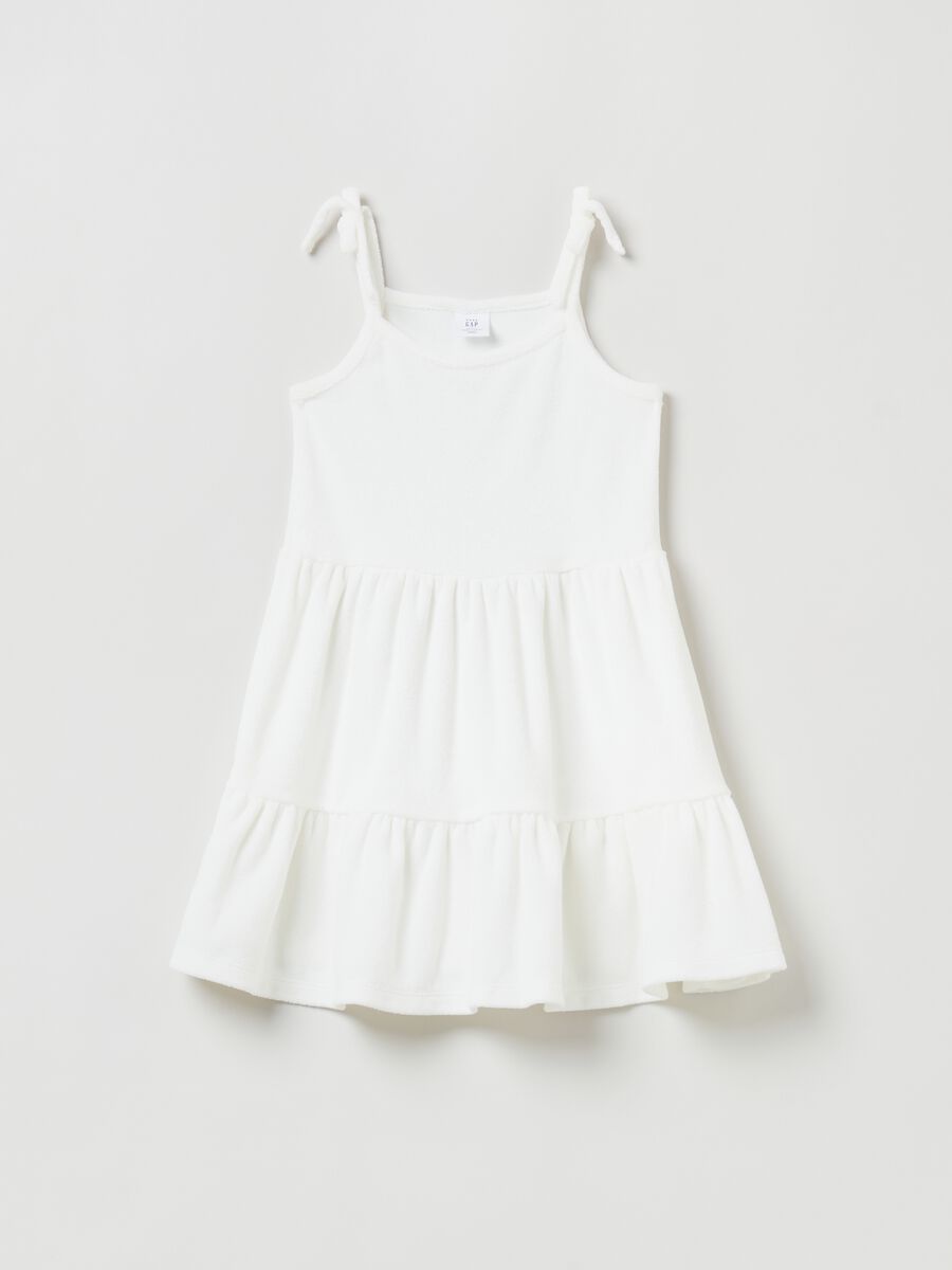 Tiered terry dress_0