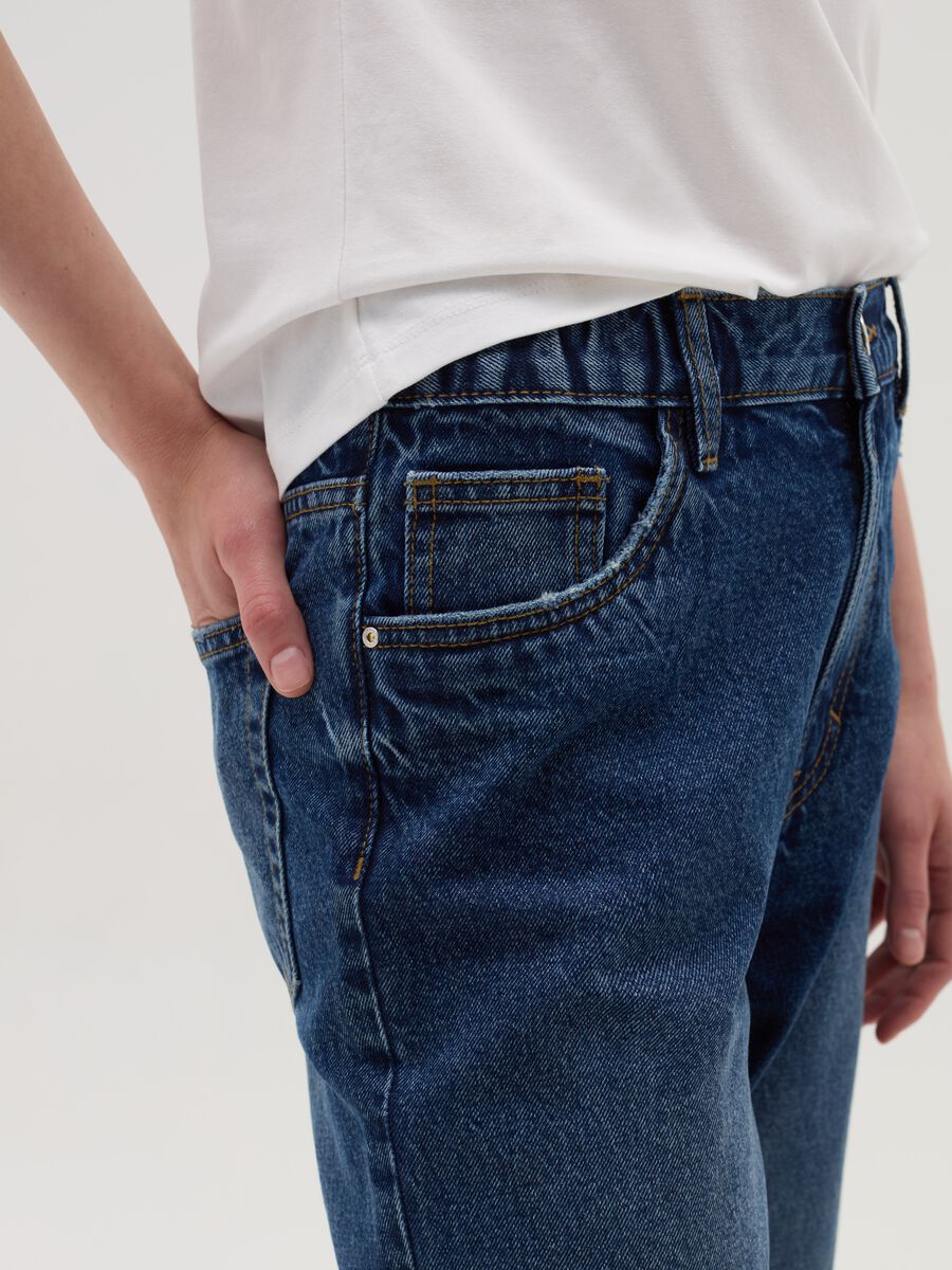 Mum-fit acid wash jeans_3