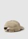 Grey pure cotton baseball cap_1